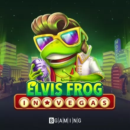 Luckygem Elvis Frog in Vegas