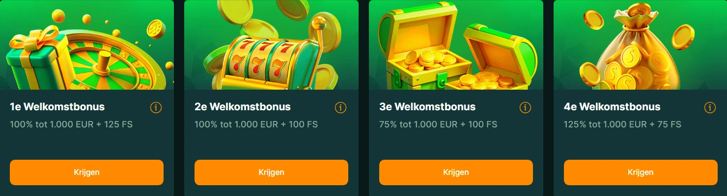 Promo's en Bonussen bij Luckygem